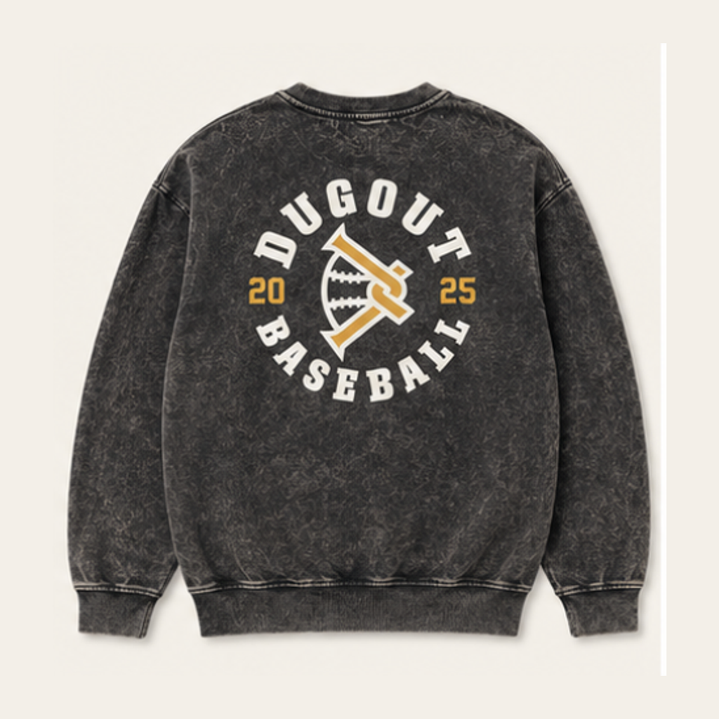 The Dugout Baseball Crewneck